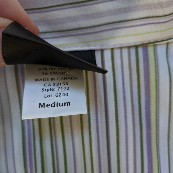 Stripped Button Up - Picture 2 of 5